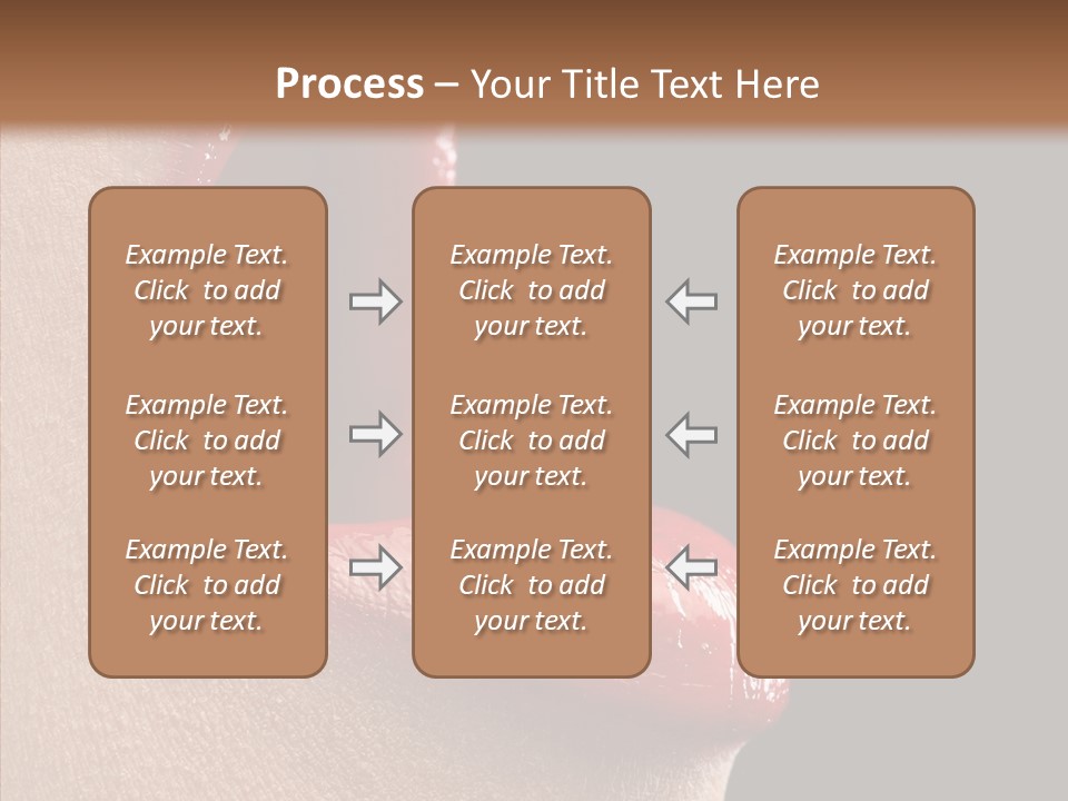 Fun Freedom Lipstick PowerPoint Template