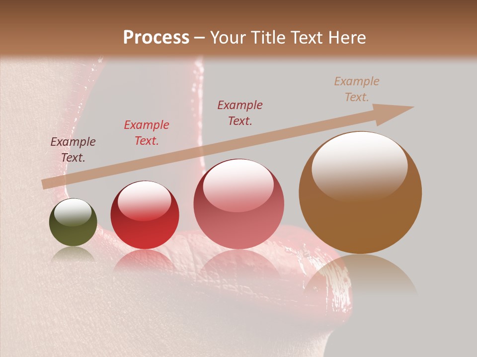 Fun Freedom Lipstick PowerPoint Template