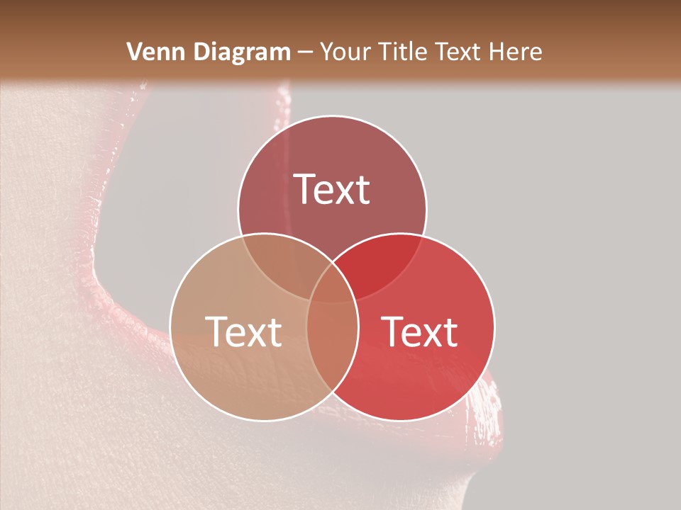 Fun Freedom Lipstick PowerPoint Template