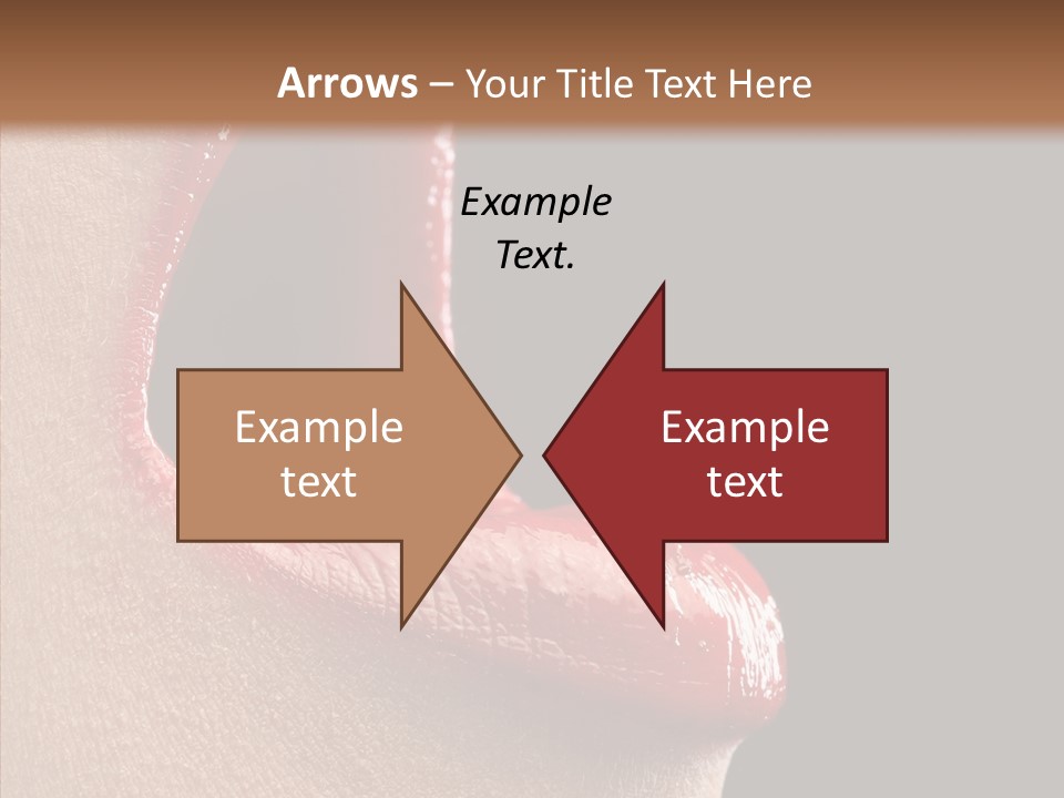 Fun Freedom Lipstick PowerPoint Template