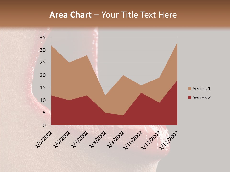 Fun Freedom Lipstick PowerPoint Template