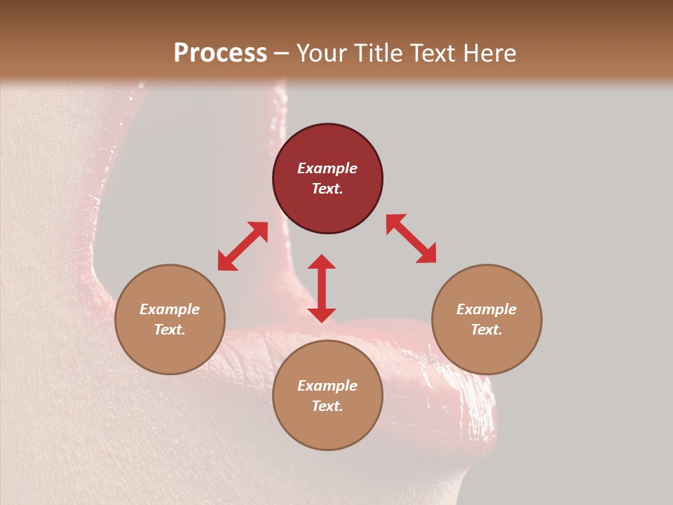 Fun Freedom Lipstick PowerPoint Template