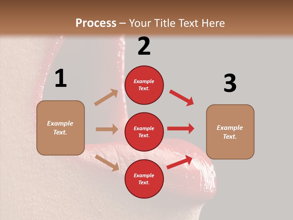 Fun Freedom Lipstick PowerPoint Template