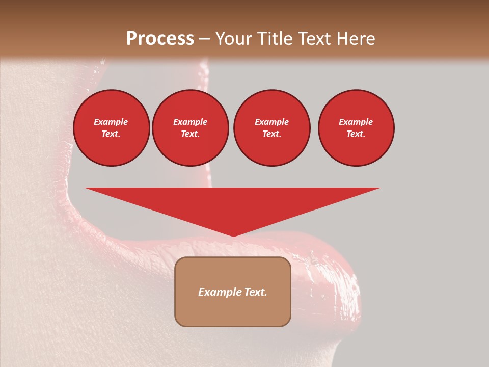 Fun Freedom Lipstick PowerPoint Template