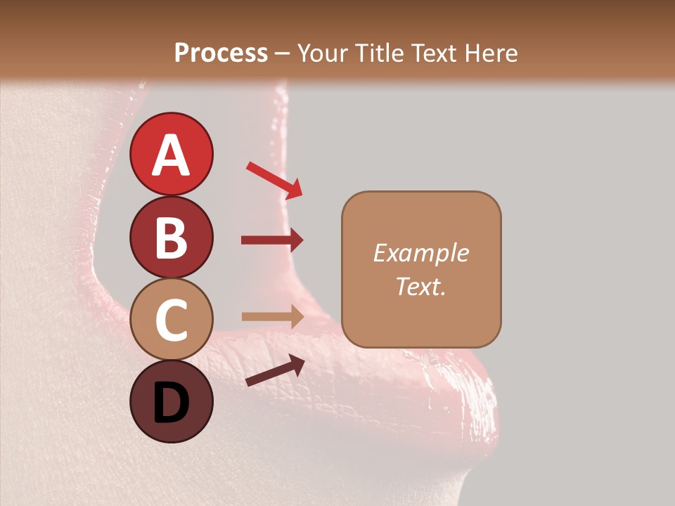 Fun Freedom Lipstick PowerPoint Template