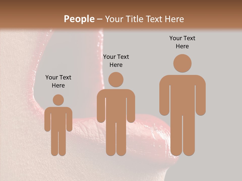 Fun Freedom Lipstick PowerPoint Template