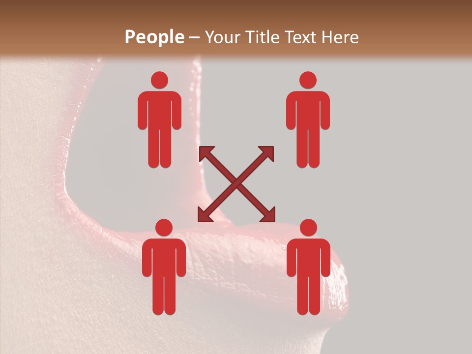 Fun Freedom Lipstick PowerPoint Template