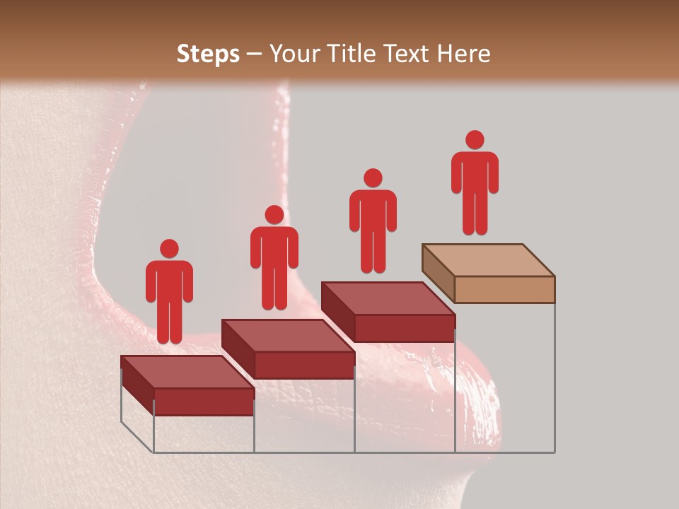 Fun Freedom Lipstick PowerPoint Template