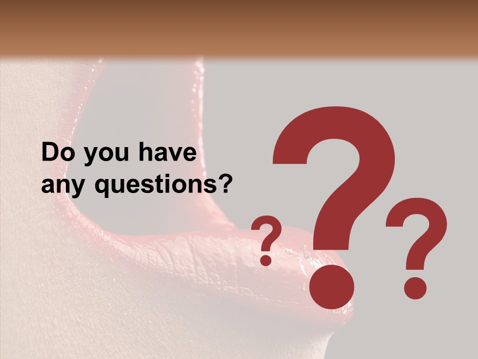 Fun Freedom Lipstick PowerPoint Template