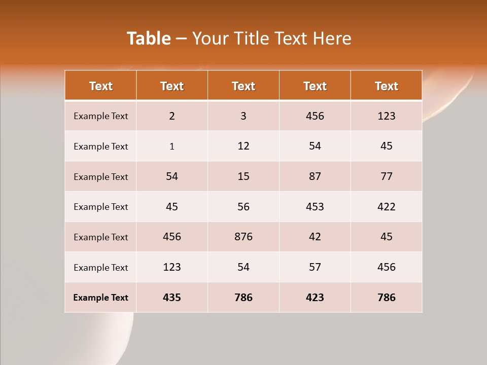 Woman Beauty Fashion PowerPoint Template