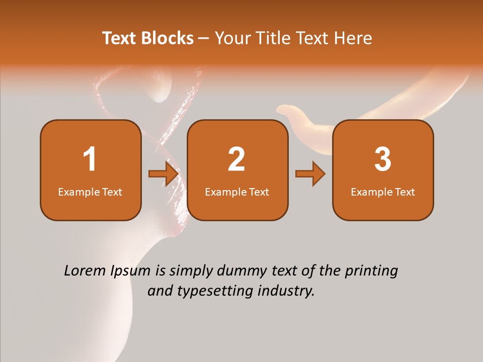 Woman Beauty Fashion PowerPoint Template