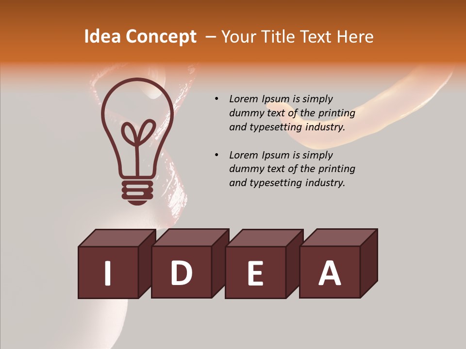 Woman Beauty Fashion PowerPoint Template