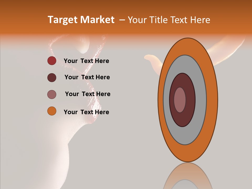 Woman Beauty Fashion PowerPoint Template