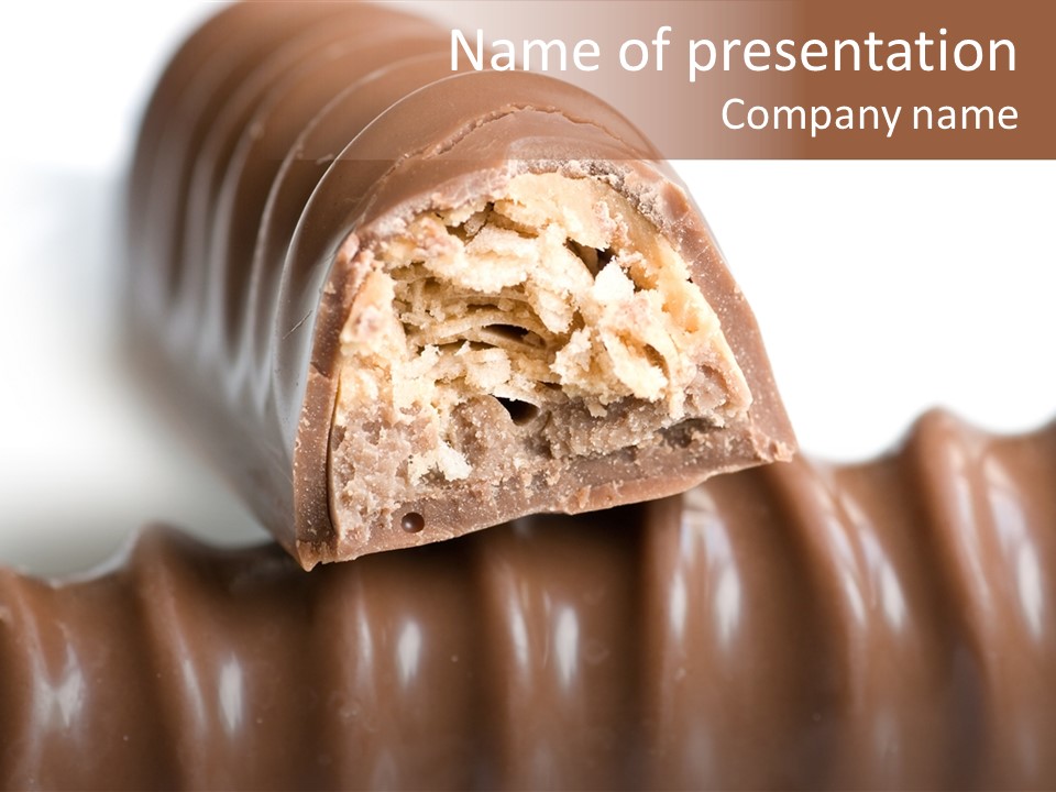 Choco Snack Fast PowerPoint Template