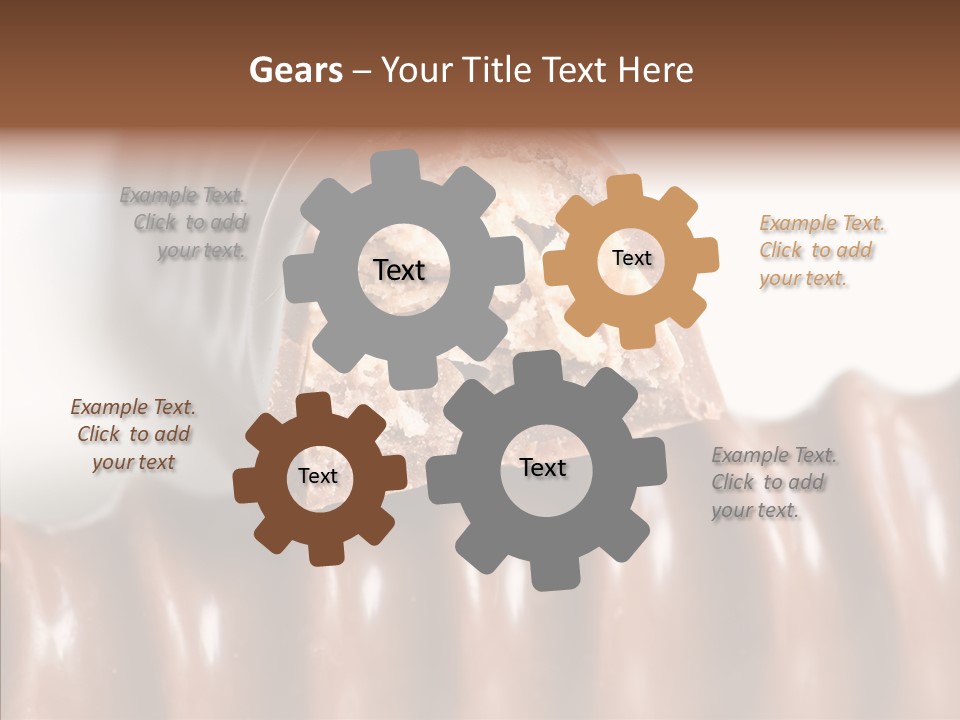 Choco Snack Fast PowerPoint Template