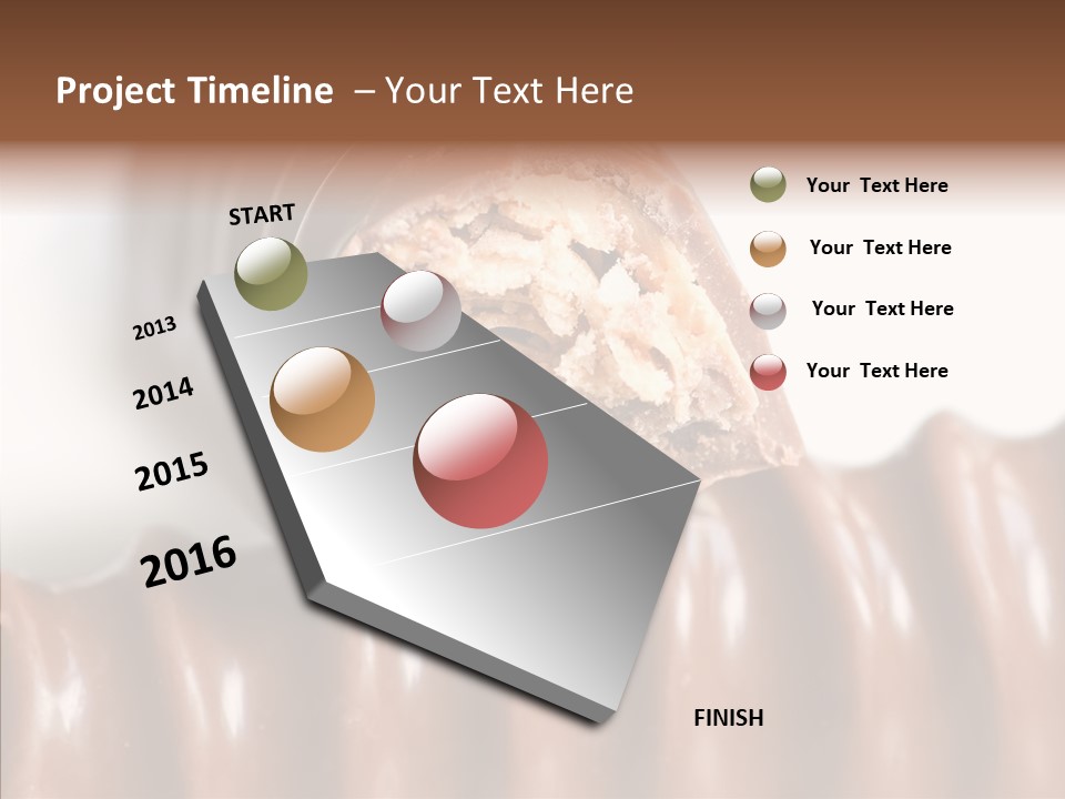 Choco Snack Fast PowerPoint Template