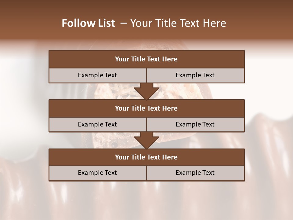 Choco Snack Fast PowerPoint Template