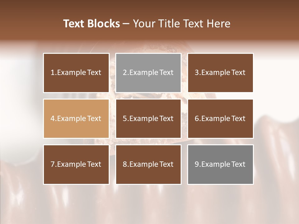 Choco Snack Fast PowerPoint Template