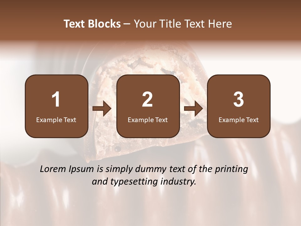 Choco Snack Fast PowerPoint Template