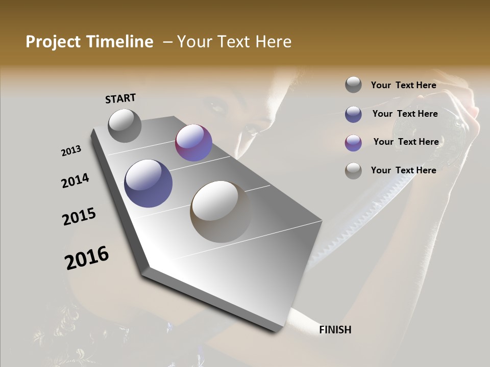 Life One Weapon PowerPoint Template