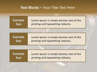Life One Weapon PowerPoint Template