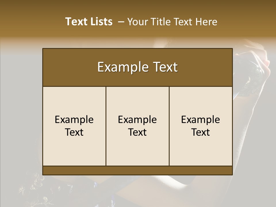 Life One Weapon PowerPoint Template