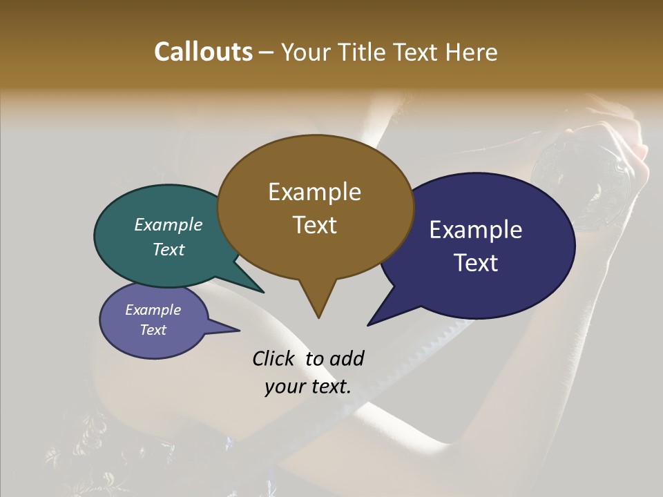 Life One Weapon PowerPoint Template