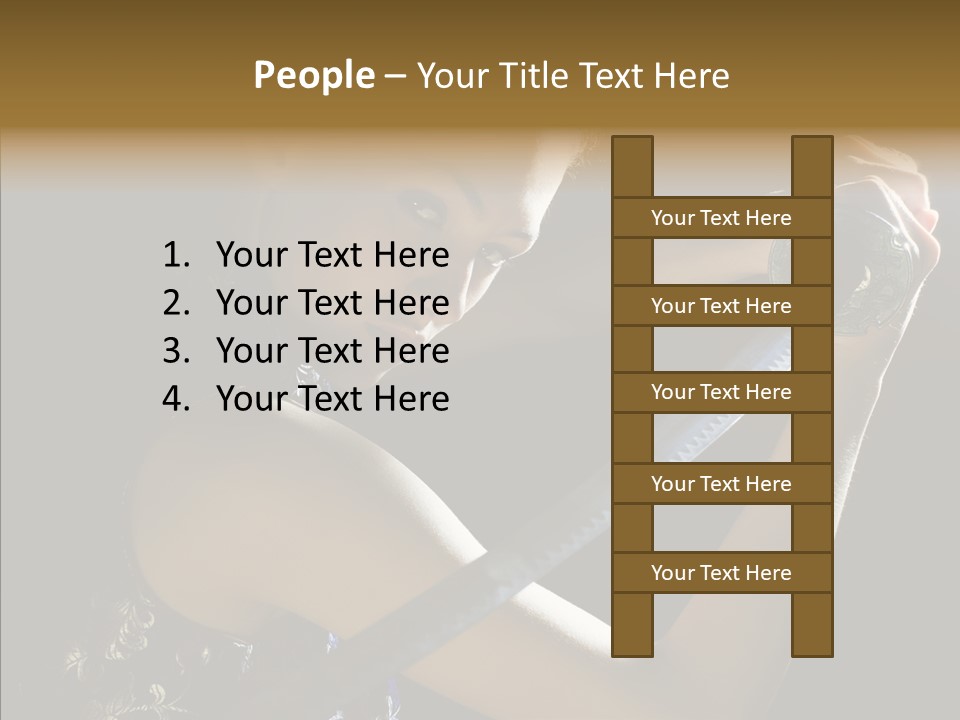 Life One Weapon PowerPoint Template