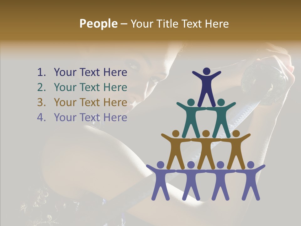 Life One Weapon PowerPoint Template