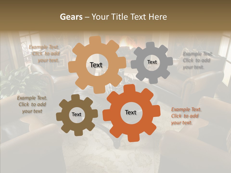 Home New Mansion PowerPoint Template