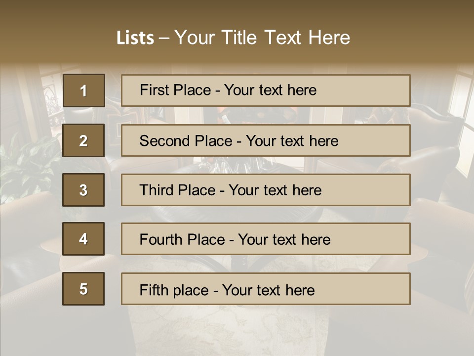 Home New Mansion PowerPoint Template