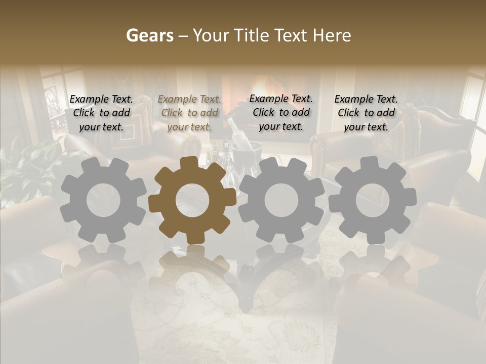 Home New Mansion PowerPoint Template