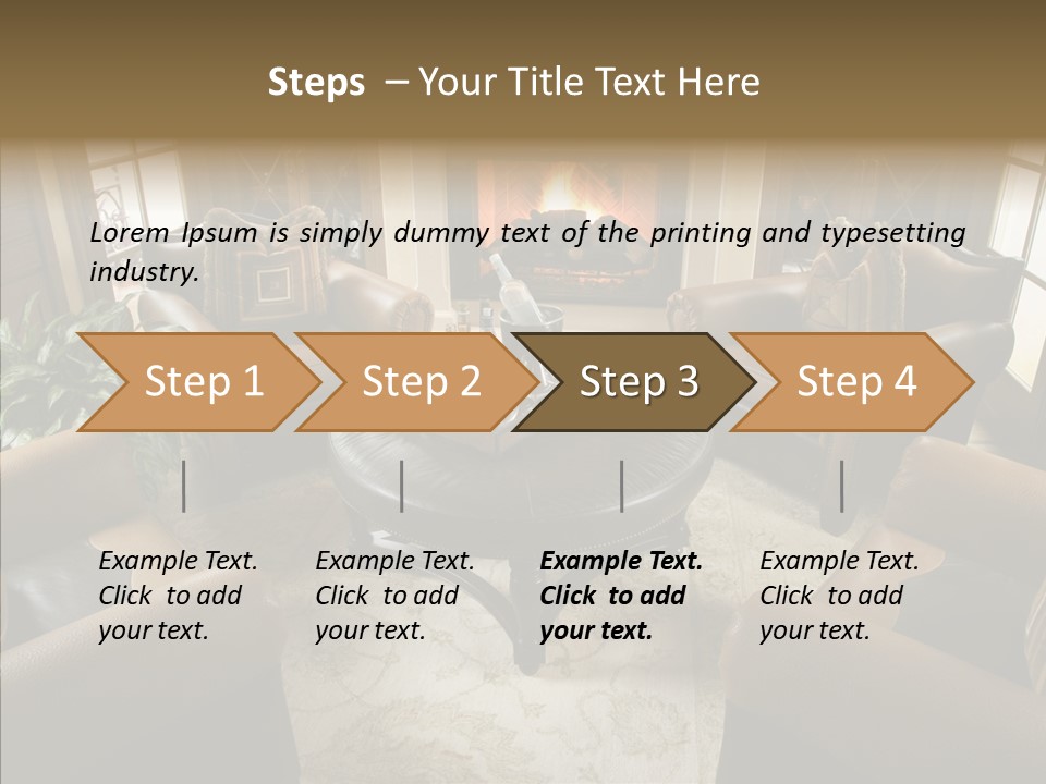 Home New Mansion PowerPoint Template