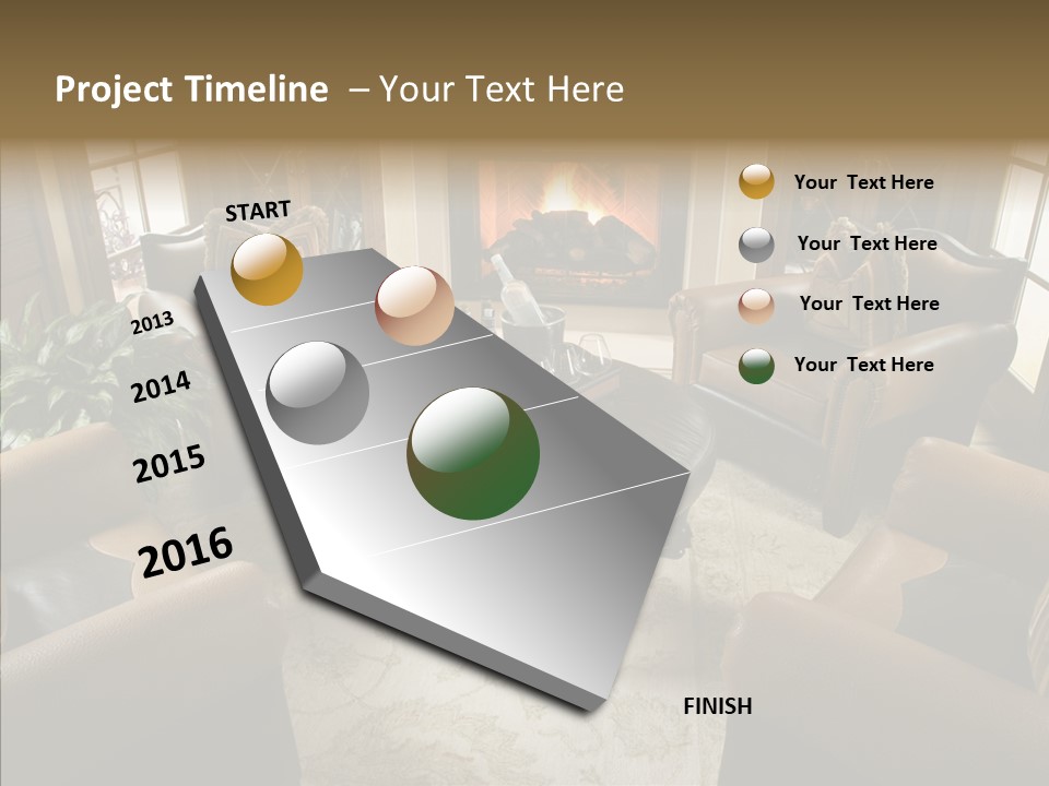 Home New Mansion PowerPoint Template