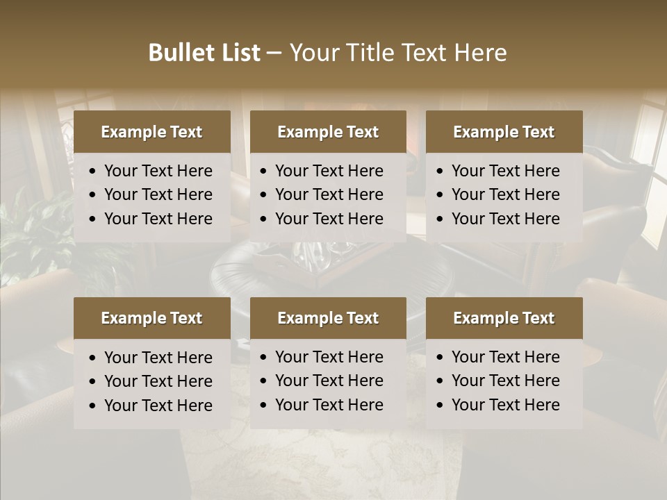 Home New Mansion PowerPoint Template