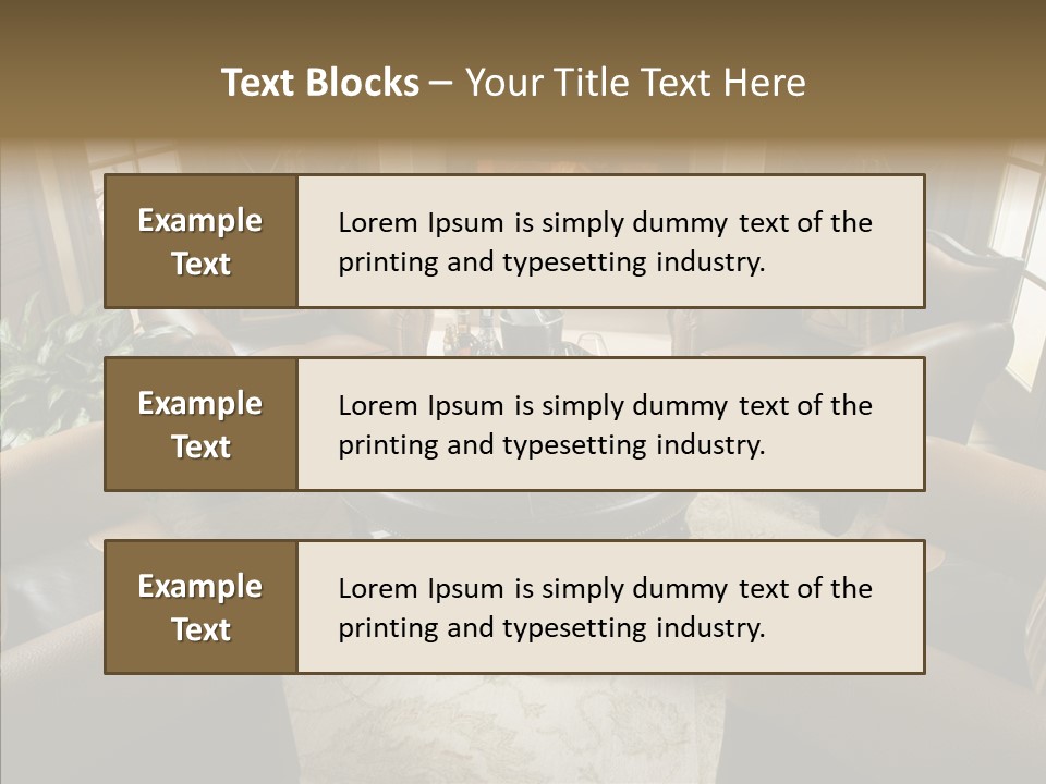 Home New Mansion PowerPoint Template