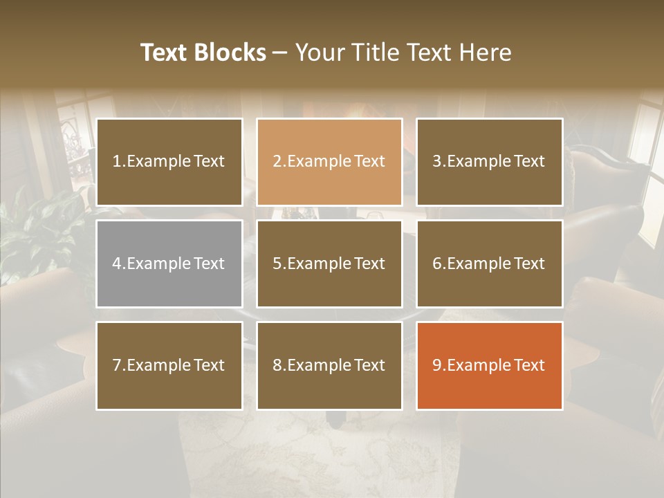 Home New Mansion PowerPoint Template