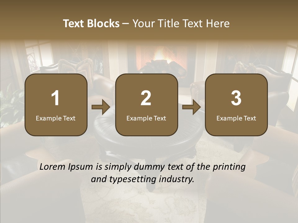 Home New Mansion PowerPoint Template