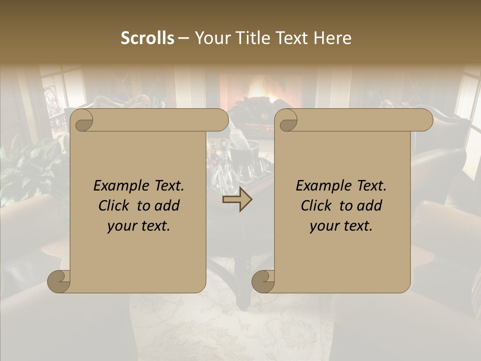 Home New Mansion PowerPoint Template