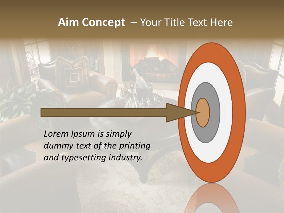 Home New Mansion PowerPoint Template