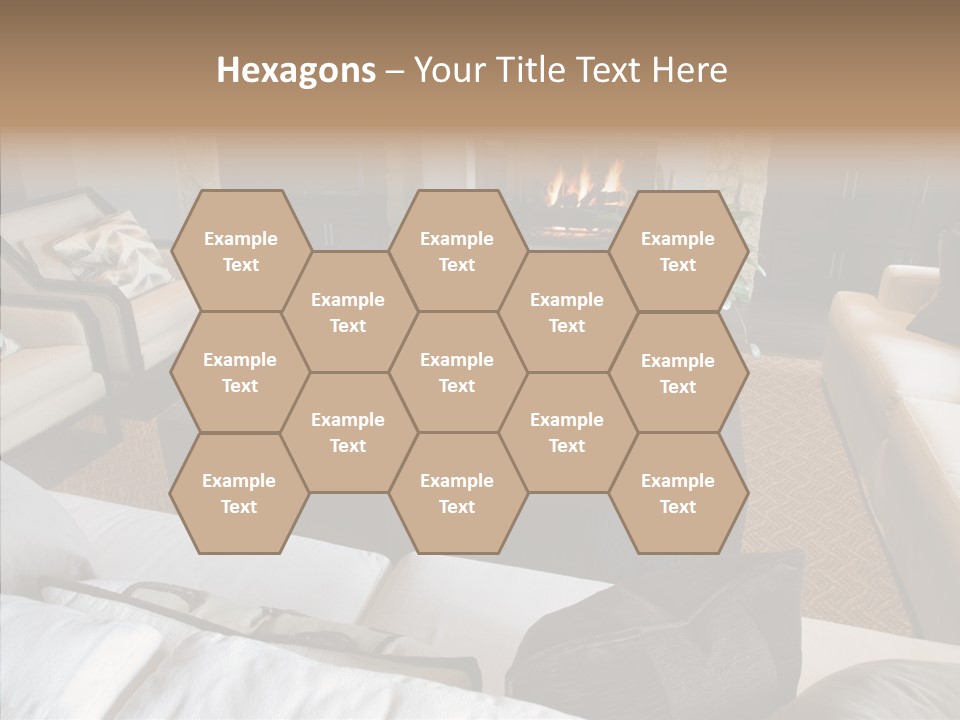 Indoors Home Rug PowerPoint Template