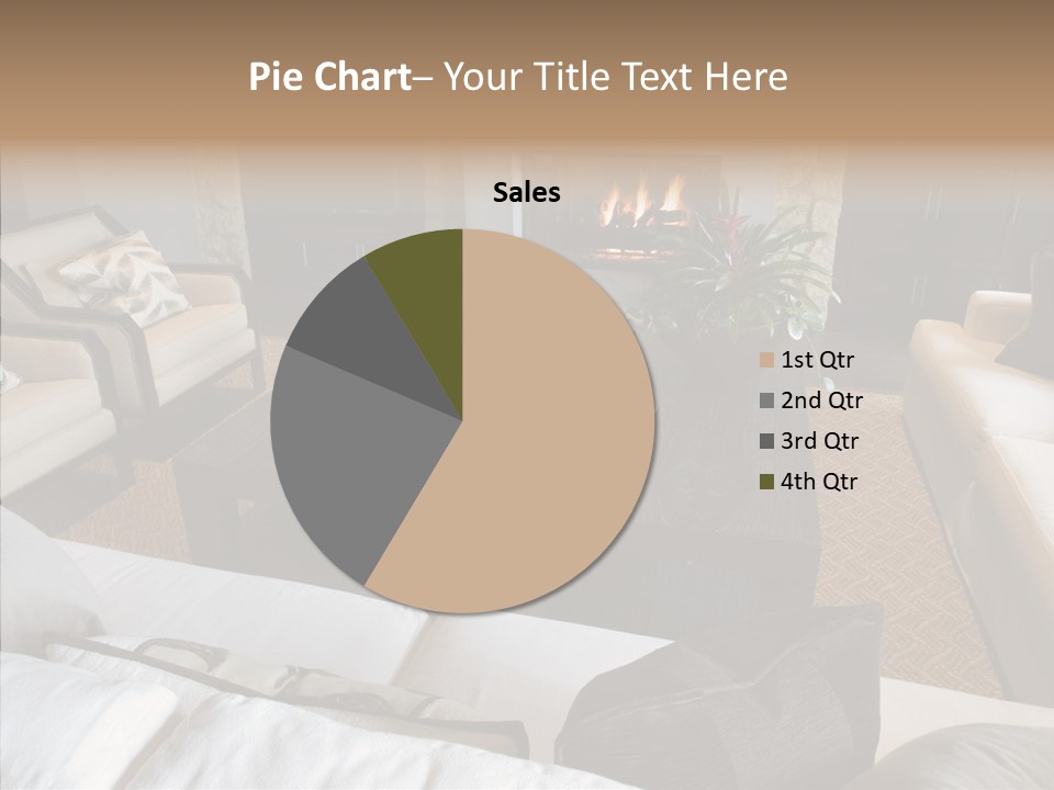 Indoors Home Rug PowerPoint Template