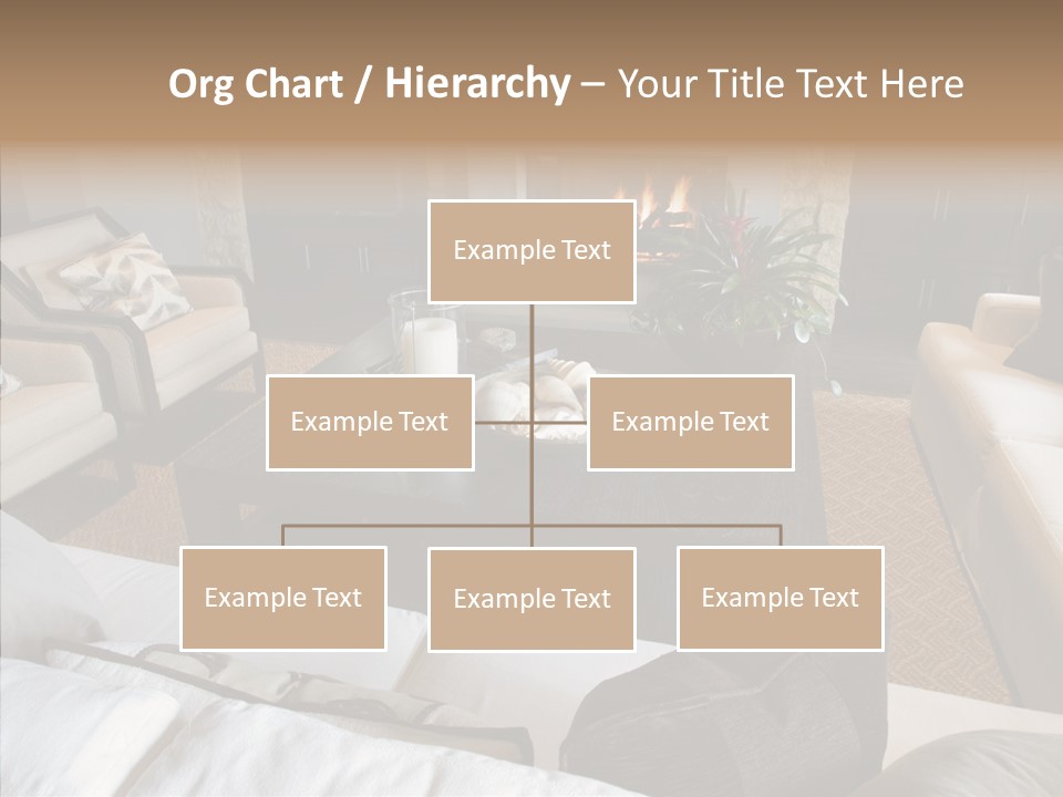 Indoors Home Rug PowerPoint Template