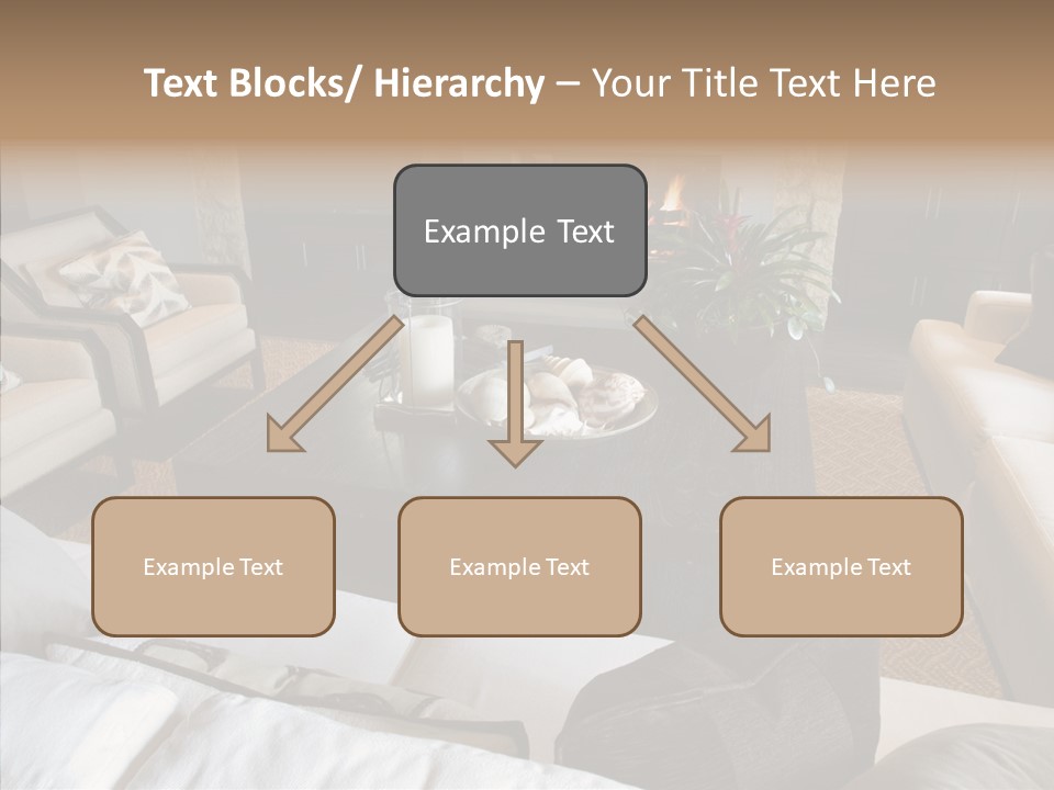 Indoors Home Rug PowerPoint Template