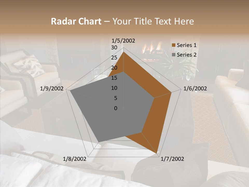 Indoors Home Rug PowerPoint Template