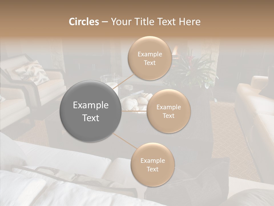 Indoors Home Rug PowerPoint Template