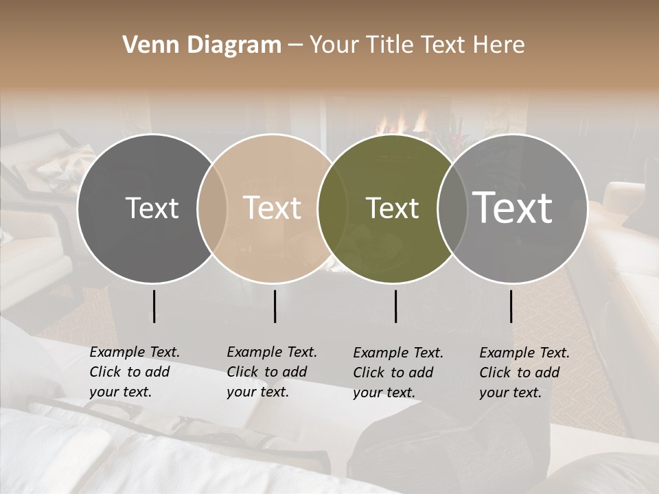 Indoors Home Rug PowerPoint Template