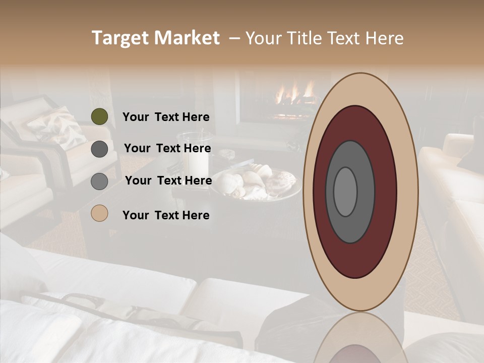 Indoors Home Rug PowerPoint Template