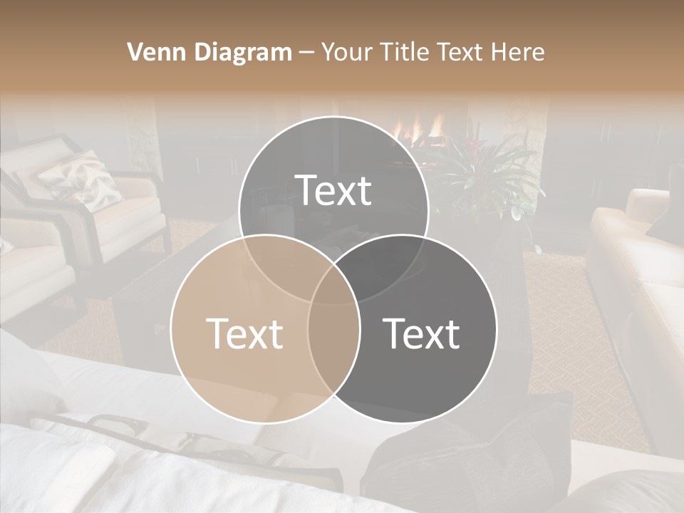 Indoors Home Rug PowerPoint Template