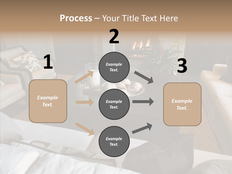 Indoors Home Rug PowerPoint Template
